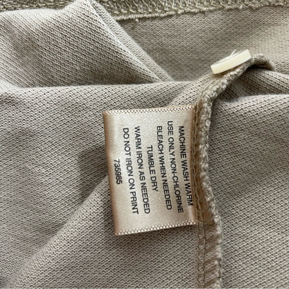 The Foundry Supply Co. Men's Tan Polo Shirt, 4 XL - Picture 5 of 6